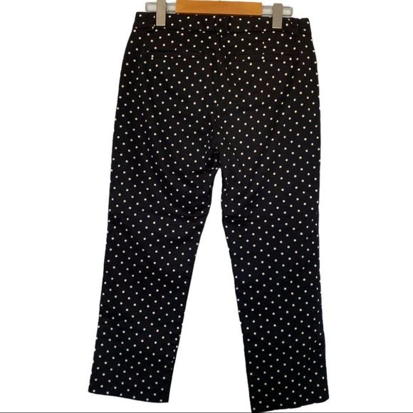 Van Heusen ankle length black polka dot pants VGUC - Picture 8 of 8
